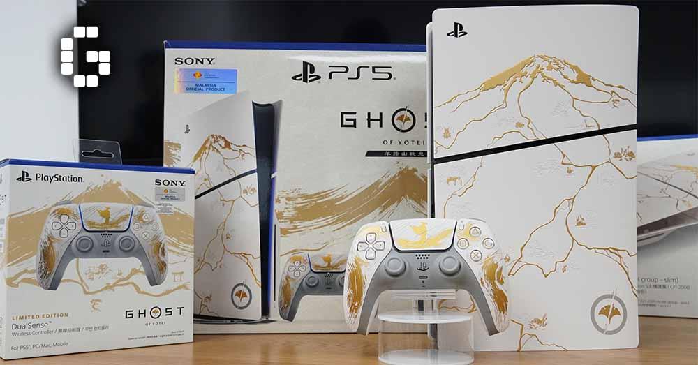 Yōtei Limited Edition PS5 console package and accessories that deploy ghosts - d...