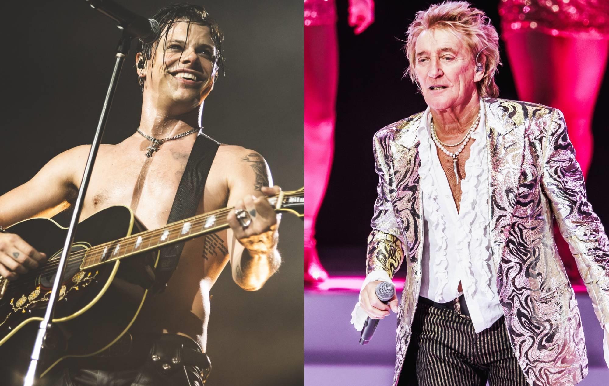 Yungblud spent the first 10 years of his life believing Rod Stewart was his grandfather - Sir Rod th...