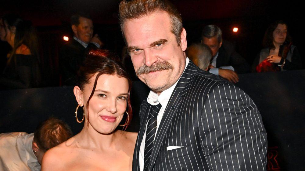 David Harbour, Millie Bobby Brown: Stranger Things Premiere Damage Control