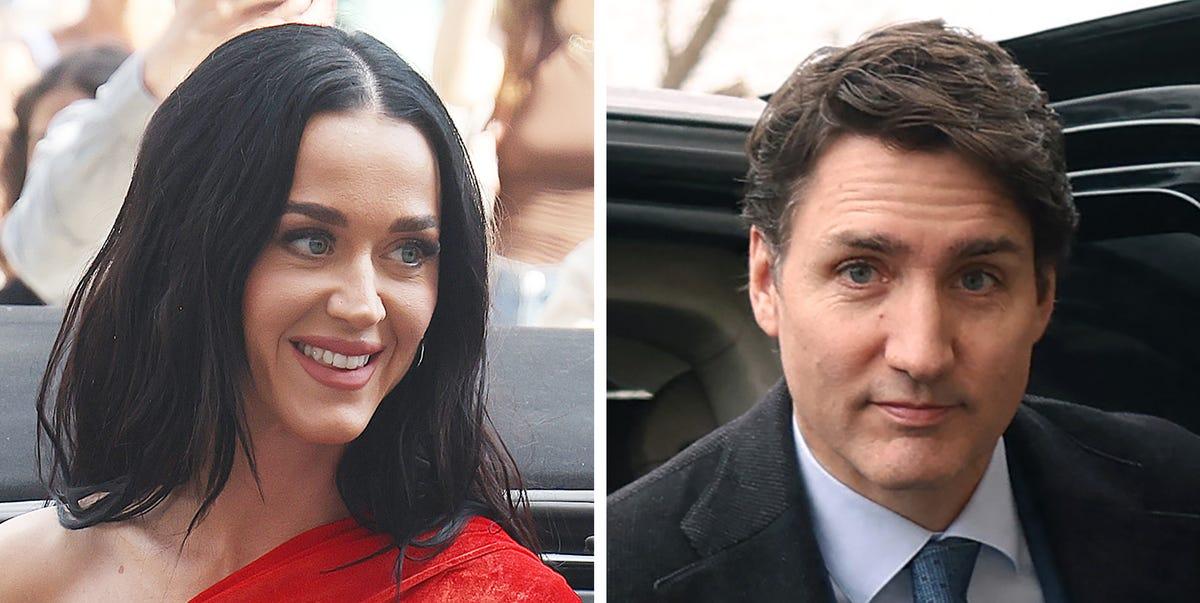 Katie Perry and Justin Trudeau 