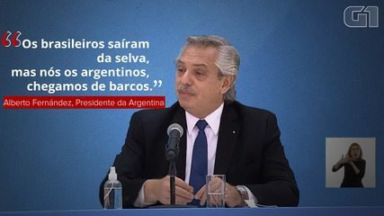 The president of Argentina says that the Brazilians 