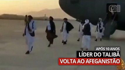 Video: Taliban leader Abdul Ghani Baradar gets off the plane upon his arrival in Afghanistan