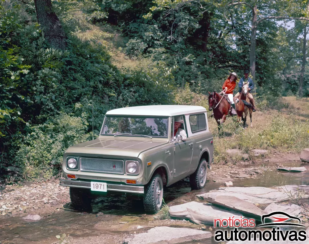 Volkswagen Scout is the German answer to Franco and Wrangler in the United States 