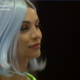 A Fazenda 2021: Aline Mineiro opted for a blue wig for the second party - Reproduction / PlayPlus