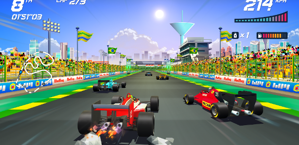 Horizon Chase with Ayrton Senna expands on PS4 and PS5