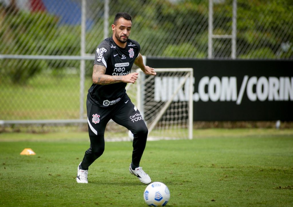 Corinthians: Renato Augusto and Giuliano return to training with the ball |  Corinthians