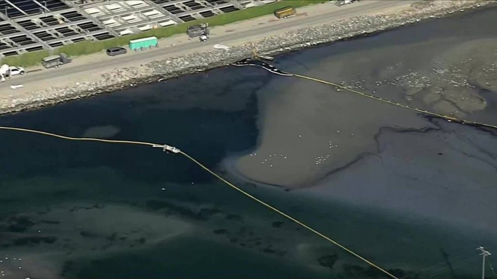 Officials estimated 474,000 liters of oil spilled off the coast of California |  Globalism