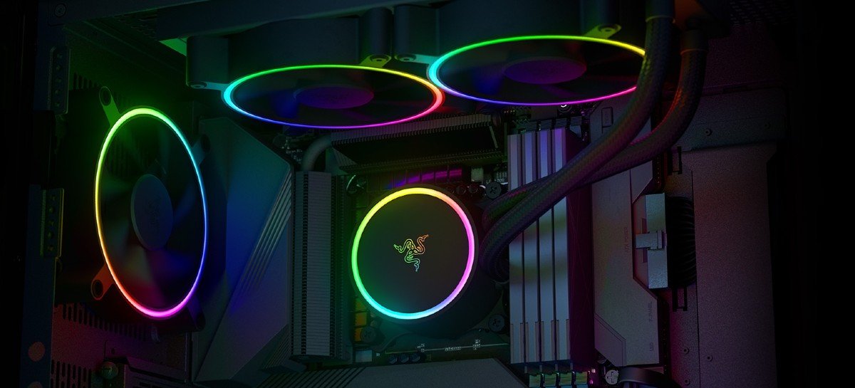Razer announces its own line of liquid coolers, fans, and PSUs