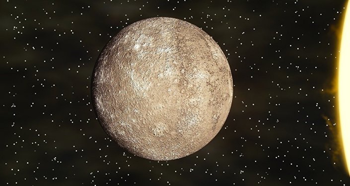 The BepiColombo space mission is sending its first image from Mercury showing craters and plains on the planet