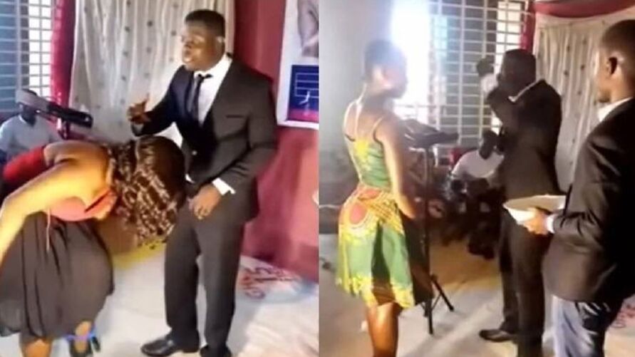 Video: Pastor shaves private parts for church women |  todoid?  |  Online diary