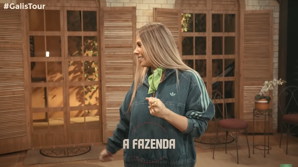 The Farm 2021: Adriane Galisteu shows off her 'porch' details - clone / YouTube
