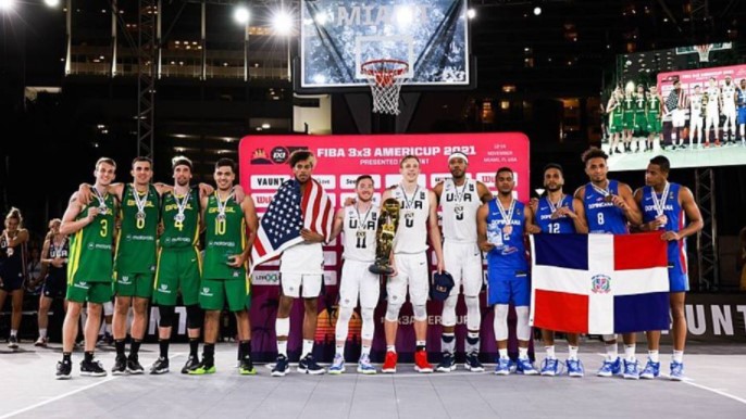 Brazil loses final to US, but 3x3 basketball world title promises