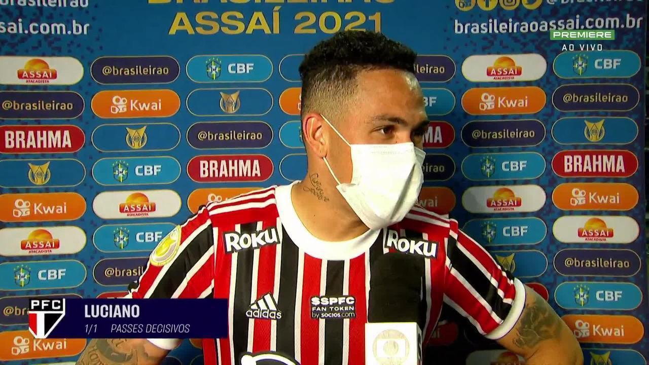 Luciano hails the victory over Redeem Palmeiras: "There are players who will start in other teams"