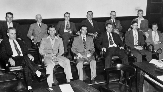 Walter Irwin retrial jury in 1952