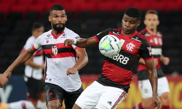 Another member of the Flamengo base, striker Lincoln negotiated with Vissel Kobe, of Japan, earlier this year Photo: Sergio Moraes/Reuters