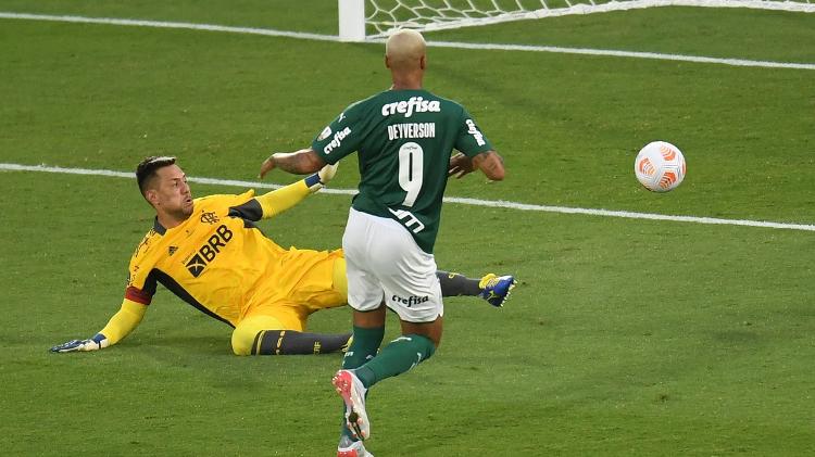 Deverson scores Palmeiras' title goal - Eitan Abramovich / AFP - Eitan Abramovich / AFP