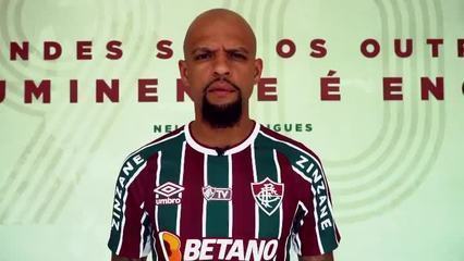 Watch Fluminense's video announcing the signing of defender Felipe Melo
