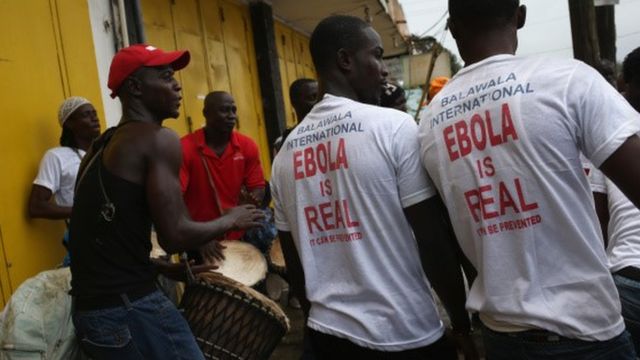 Ebola awareness campaign in Liberia