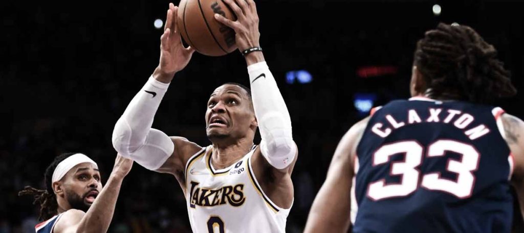 NBA: LeBron defende fortemente Westbrook após derrota do Lakers para o Nets