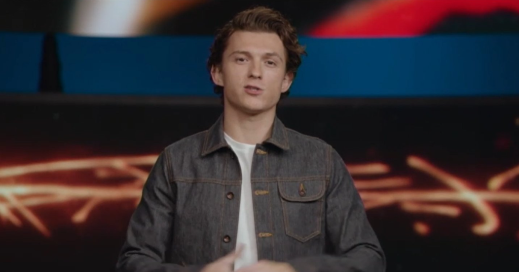 Tom Holland fuels fan theories at CCXP Worlds 21