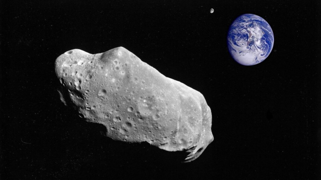 A scientist suggests painting asteroids with metallic paint to distract them from Earth