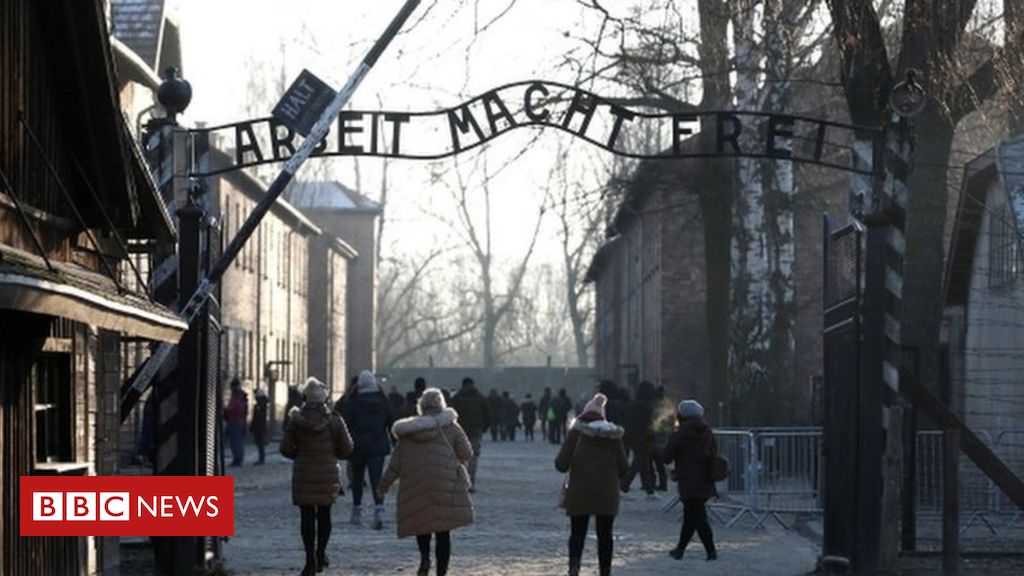 Tourist arrested and fined after giving a Nazi salute in a concentration camp