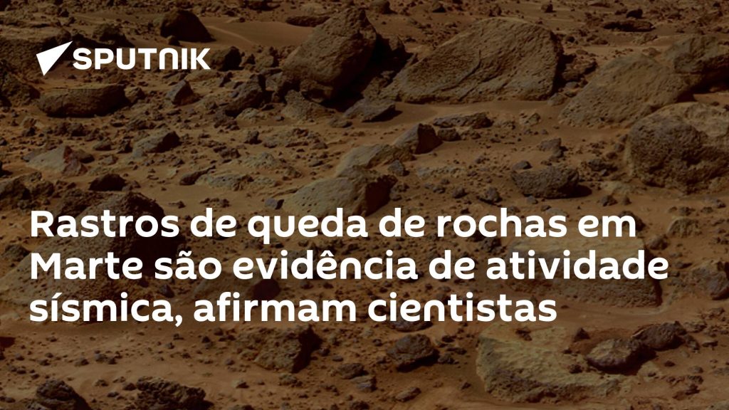 Scientists say rock tracks on Mars are evidence of seismic activity