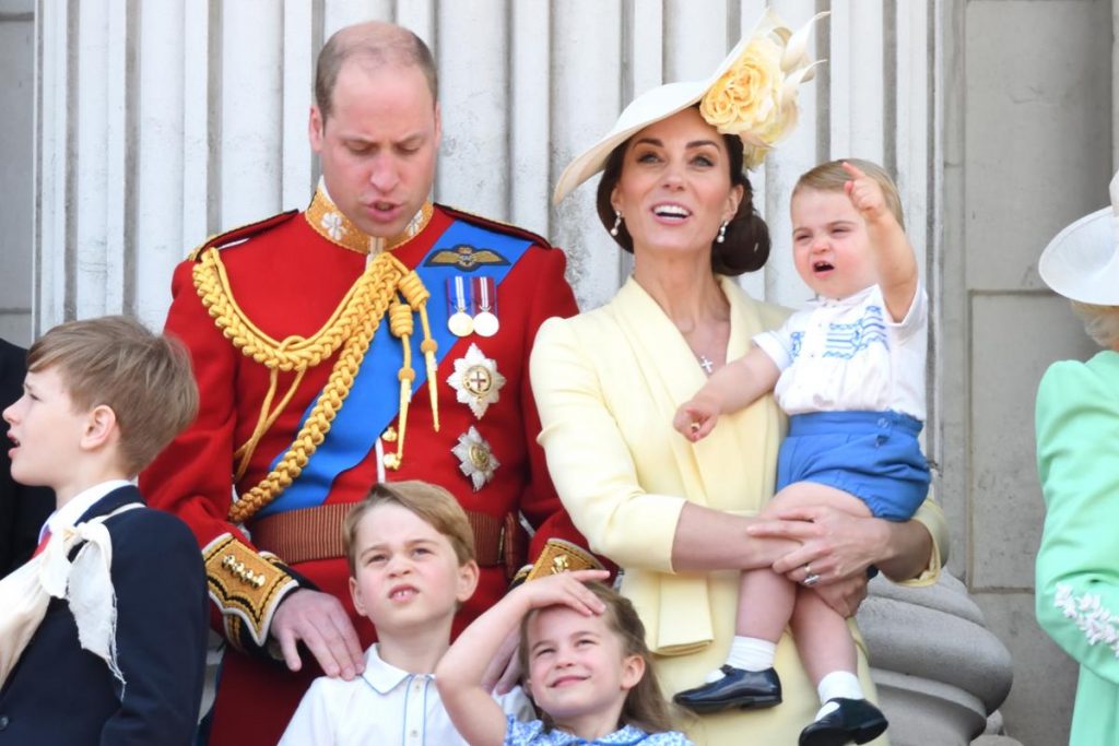 Principe William, Kate Middleton, George, Charlotte and Louis_1