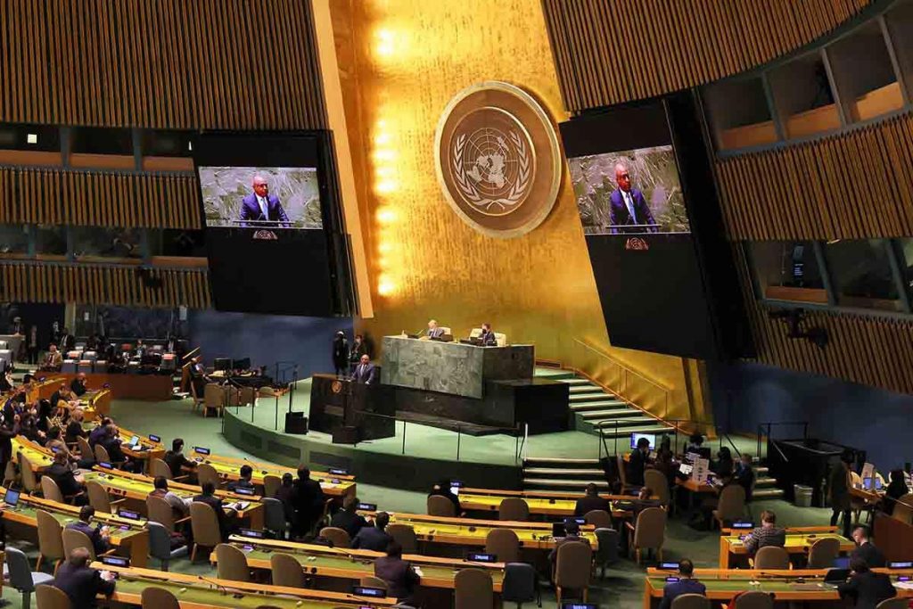 The United Nations Security Council voted on Sunday to convene a rare emergency special session of the General Assembly to discuss Russia's attack on Ukraine.