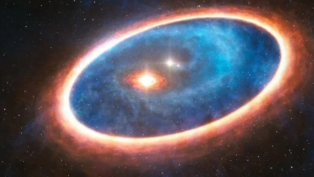 This binary star could give rise to three new planetary systems