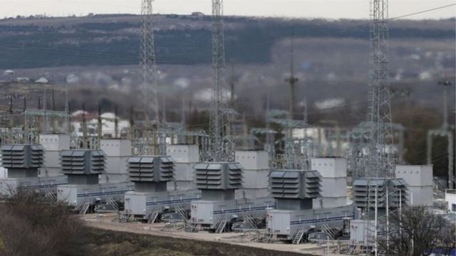 Power station in Ukraine