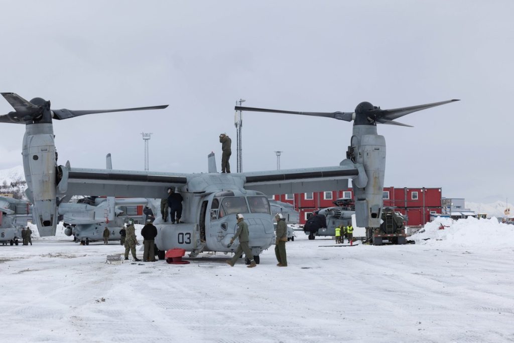US military plane with 4 people crashes in Norway Arctic |  The world