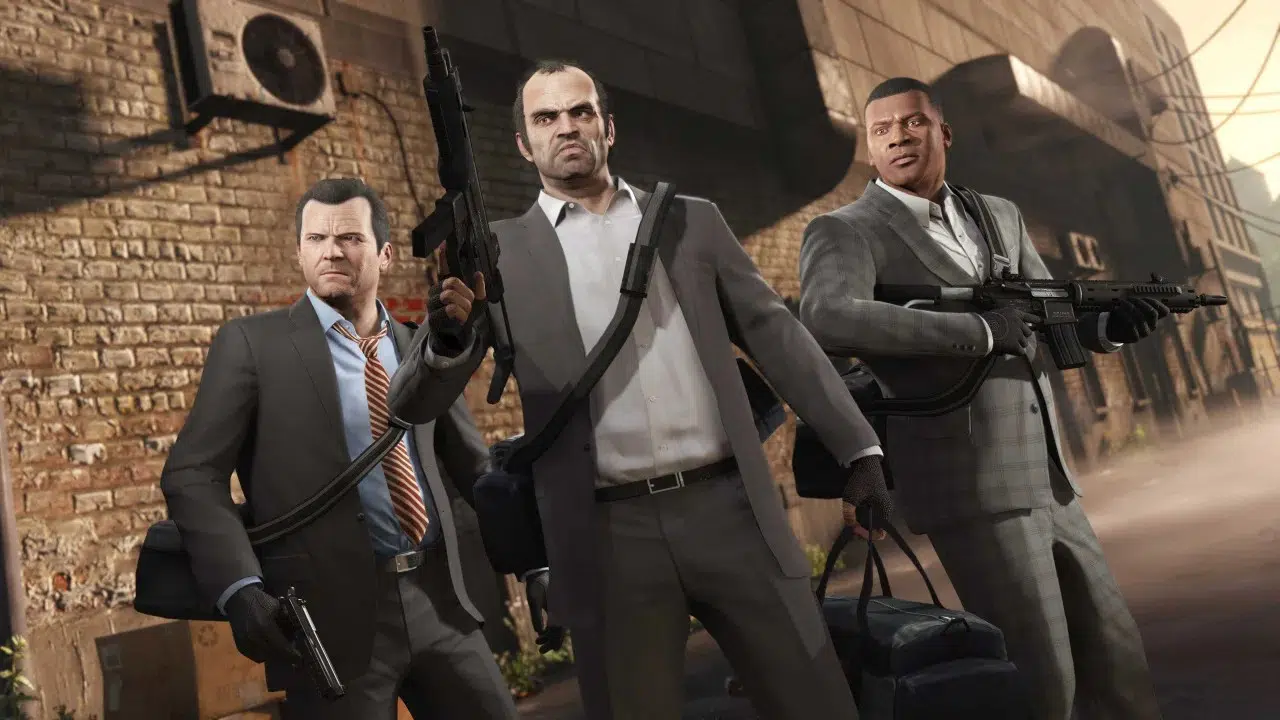 GTA V on PS5 - Trevor, Michael and Franklin