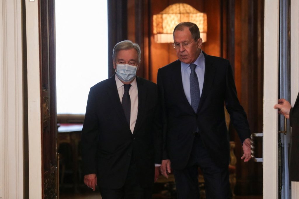 In Moscow, the UN Secretary-General calls for an immediate ceasefire |  Globalism