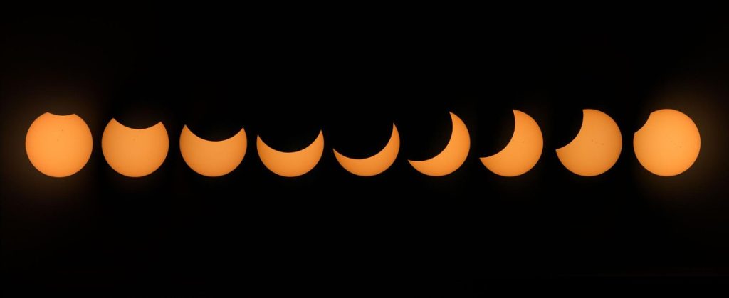 A partial solar eclipse occurs on Saturday.  The only point in the far south of Brazil will witness part of the phenomenon |  Science