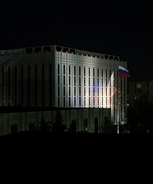 The RIA reports that the Russian ambassador has said that the US embassy has been closed