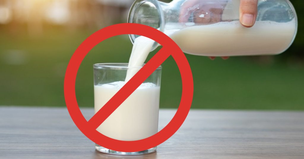 watch out!  Ignoring lactose intolerance can lead to serious problems
