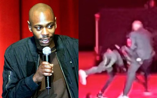 The comedian was attacked by a gunman during a show in the United States.  Watch the video!  - Monet