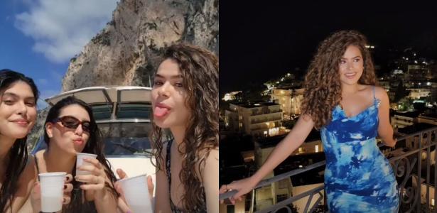 How much does the actress's trip to Capri, Italy cost?