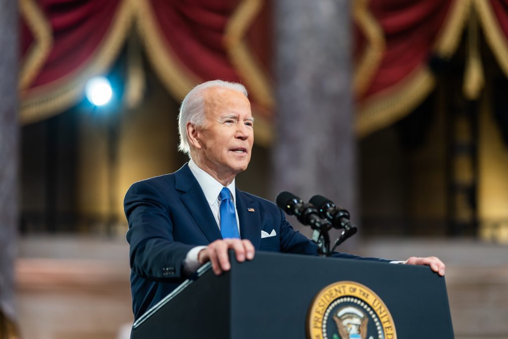 Biden talks about the 'crisis of confidence' in American companies