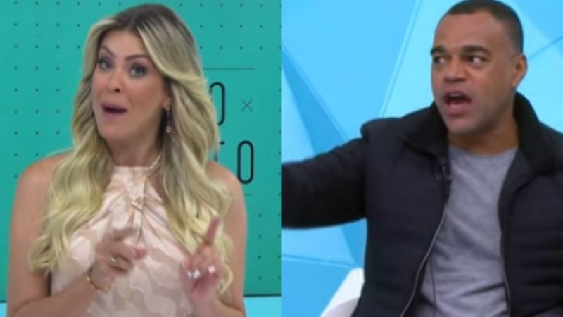 "This is not your funcking job"Denilson argues that Jogo Aberto and Renata Fan explode on intervention: "Why do you have to scream?"