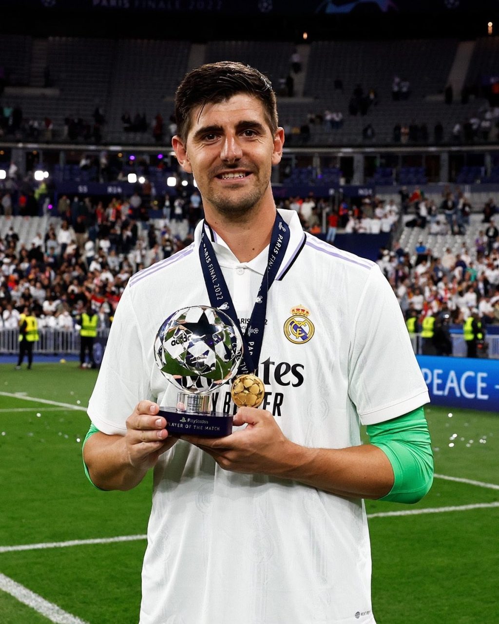 The star chosen for the game Courtois played the Champions League final injured, according to the radio |  Champions League