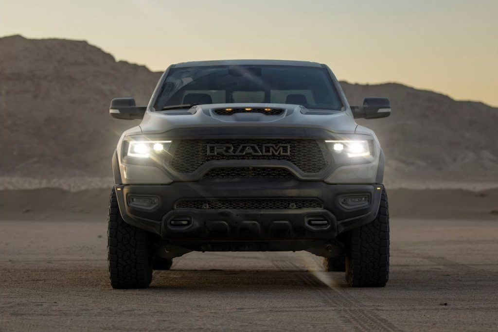 Ram introduced the Sandblast version of the 1500 TRX pickup in the United States