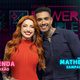 Matthews Sampaio and Brenda Baixao in Power Couple - Edu Moraes / RecordTV