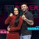 Hadbala and Elisa in Power Couple - Edu Moraes / RecordTV