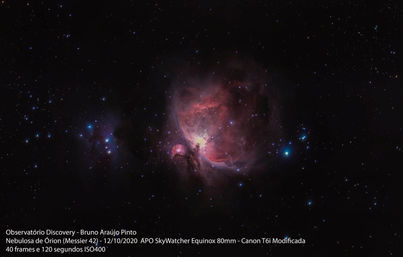 The Great Orion Nebula - Bruno Araujo / Personal Archive / ND
