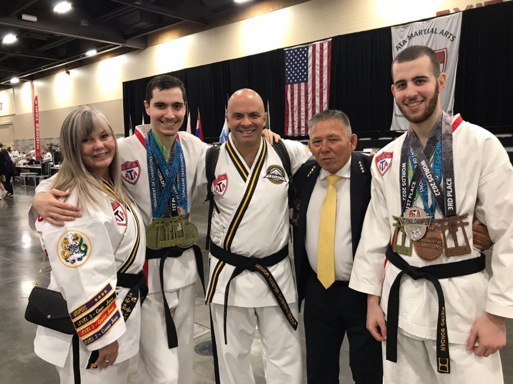 Hamburgers are featured in Tae Kwon Do competition in America - the sport