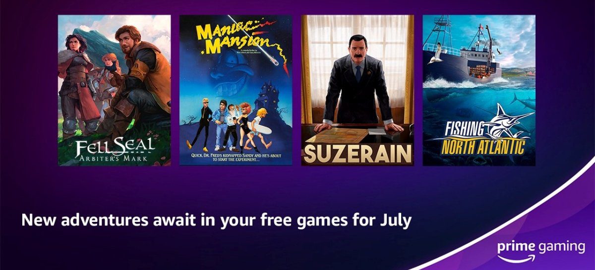 Amazon Prime Gaming for July brings Maniac Mansion and Elder Scrolls awards online