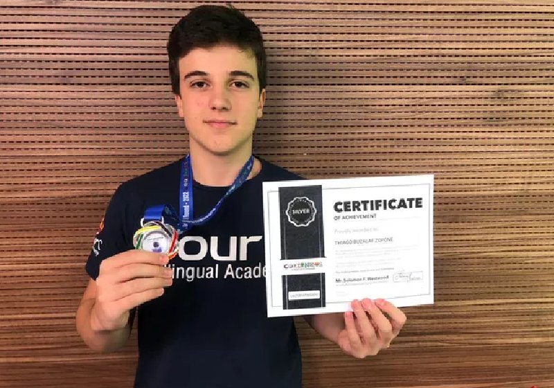 15-year-old Brazilian wins medal at International Mathematical Olympiad