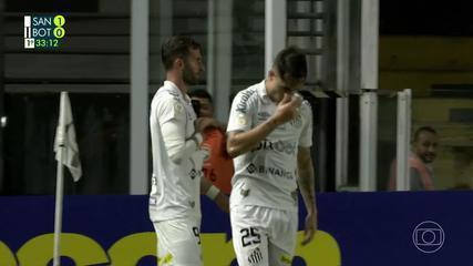 Watch Leo Baptistao's goal for Santos